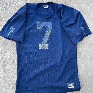 Men's Navy and Blue T-shirt